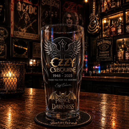 Ozzy Beer Glass